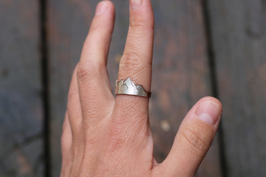 Mountain Range Ring