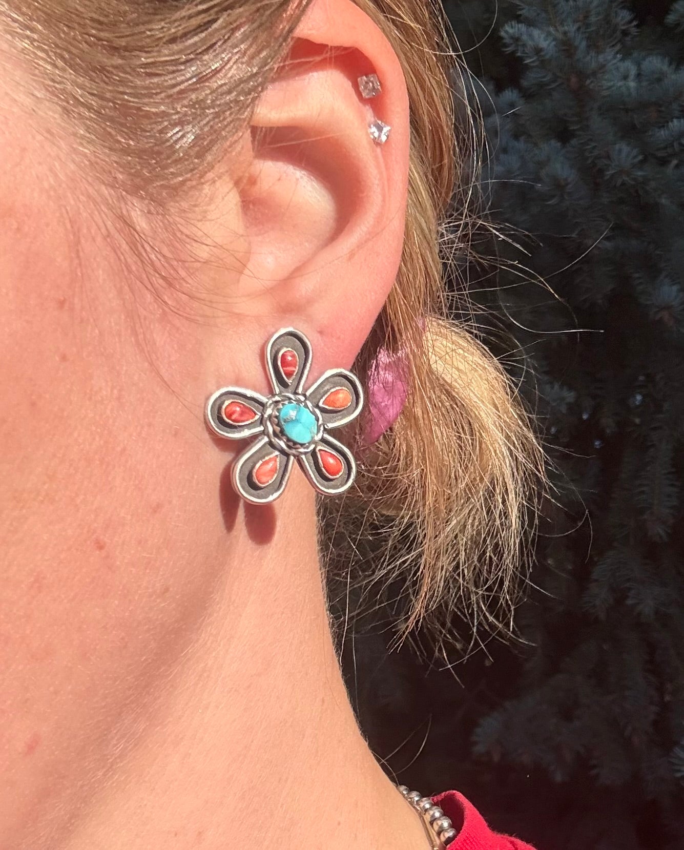 Retro Wildflower Earrings