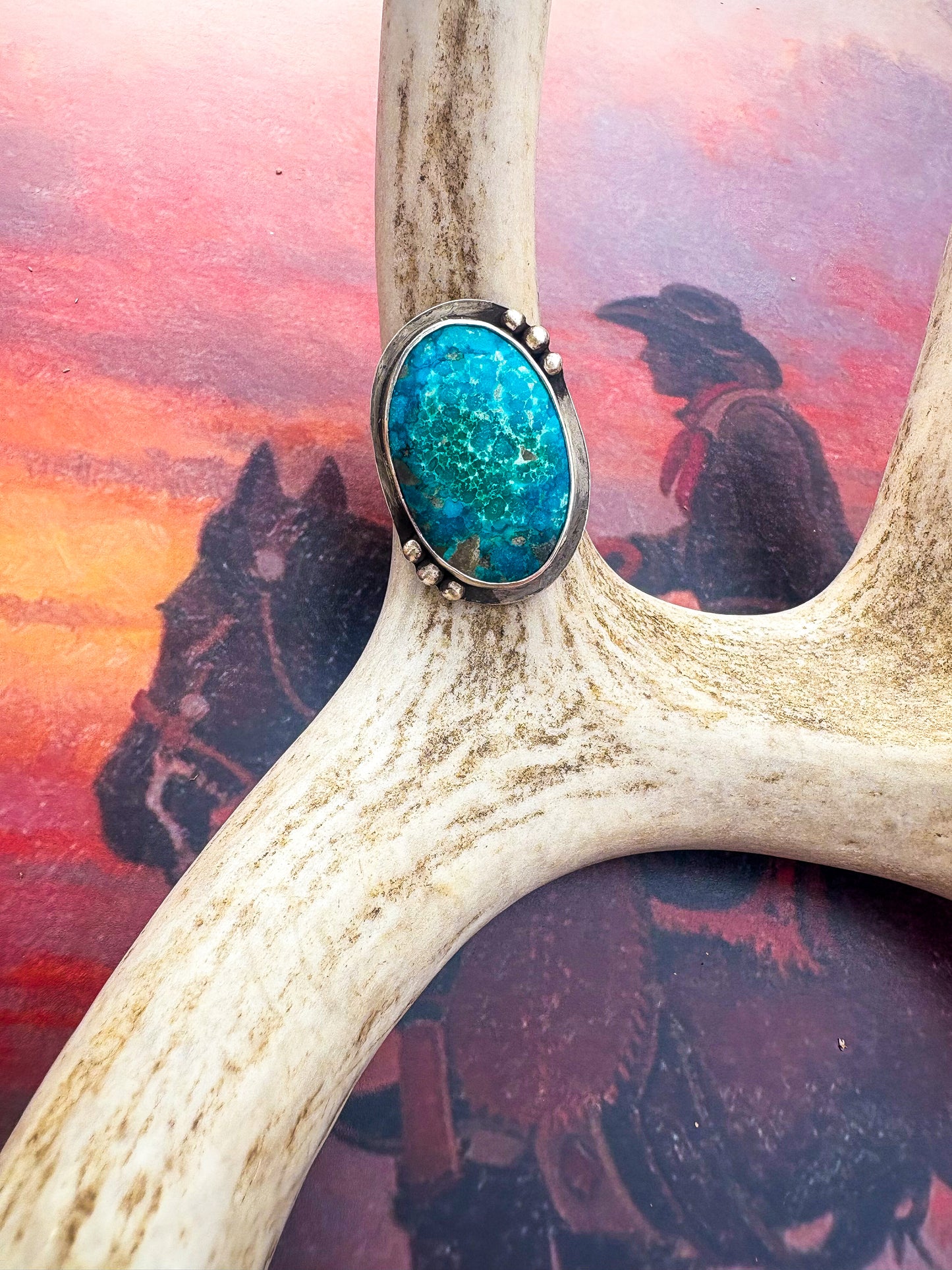 Blue Rainbow Trout Ring