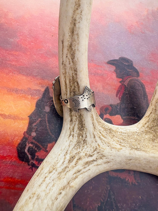 Blue Rainbow Trout Ring