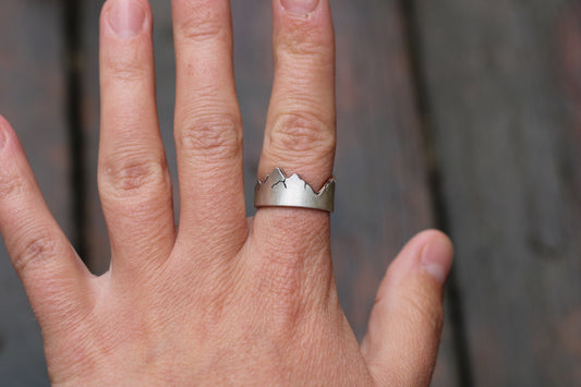 Little Mountain Range Ring