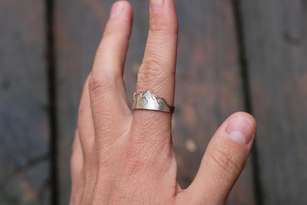 Mountain Range Ring