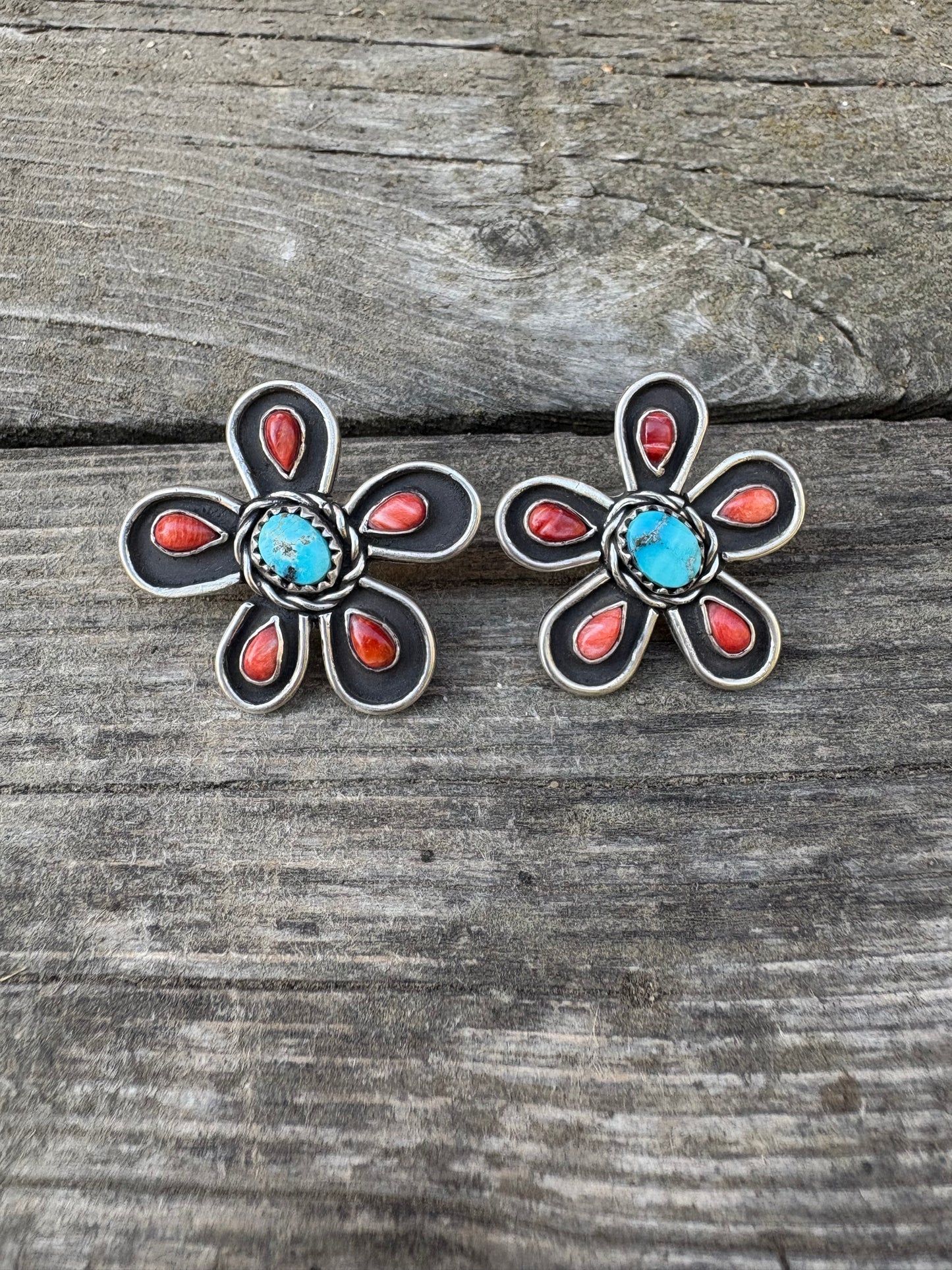 Retro Wildflower Earrings