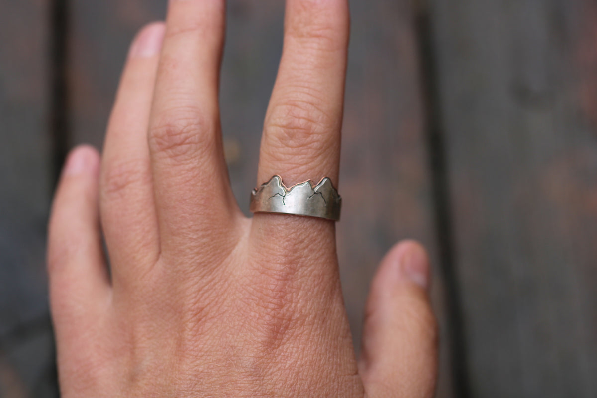 Mountain Range Ring