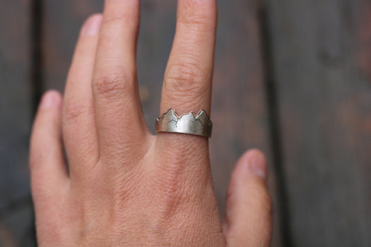 Mountain Range Ring