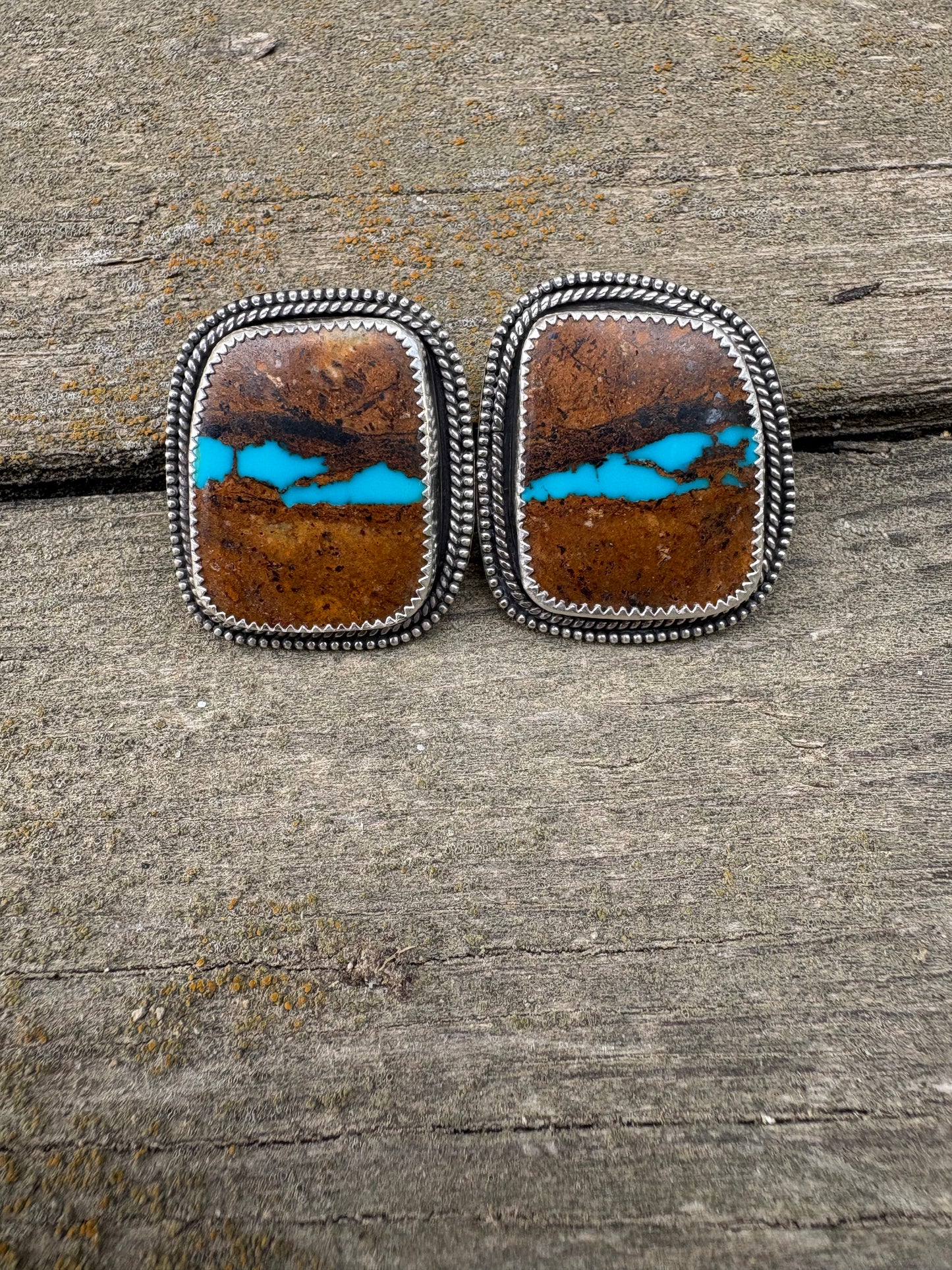 The Blue Ribbon Studs