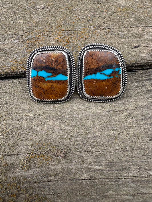 The Blue Ribbon Studs